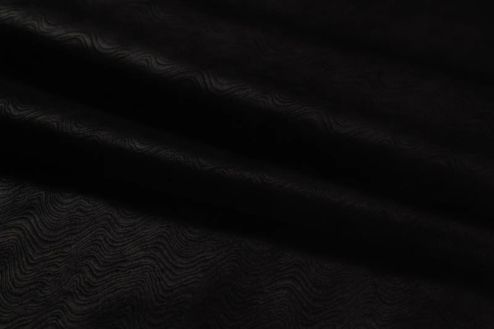 Shimmer Waves Matte Black